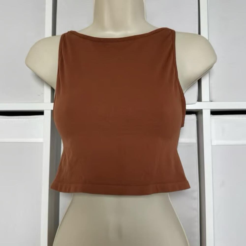 Intimately Free People Crop Tank Brown Size XS/S